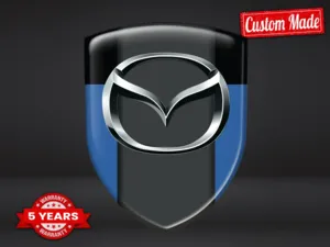 Mazda Logo Deportivo Máximo Estilo Resistente Pro Rendimiento